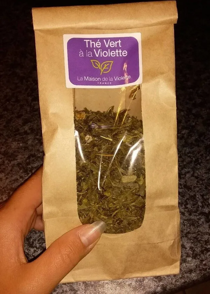 Thé Vert à la Violette