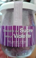 Spécialité de sucre saveur violette