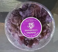 Violettes cristallisées