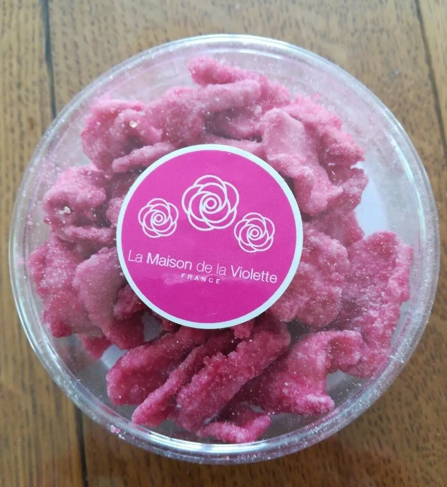 Rose cristallisée