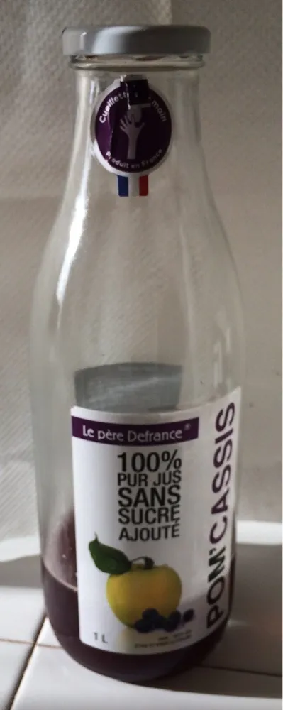 Pom'Cassis - Pur jus sans sucre