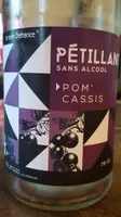 Pétillant sans alcool pom'cassis