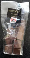 Bonbon au chocolat au lait 35% fourré d'un praliné