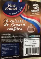 4 cuisses canard confites