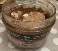 Confit au foie de porc