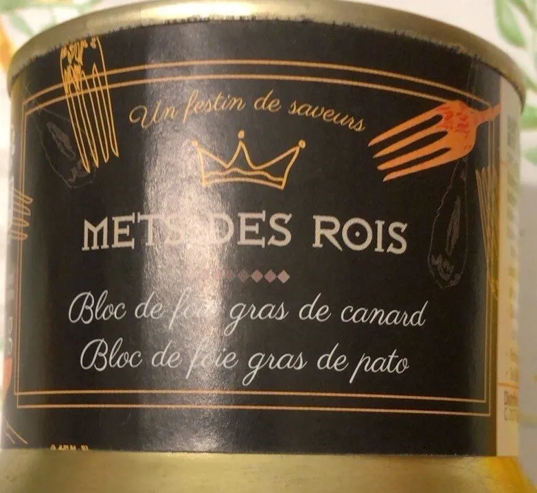 Bloc de foie gras de canard