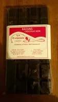 Chocolat noir aux raisins