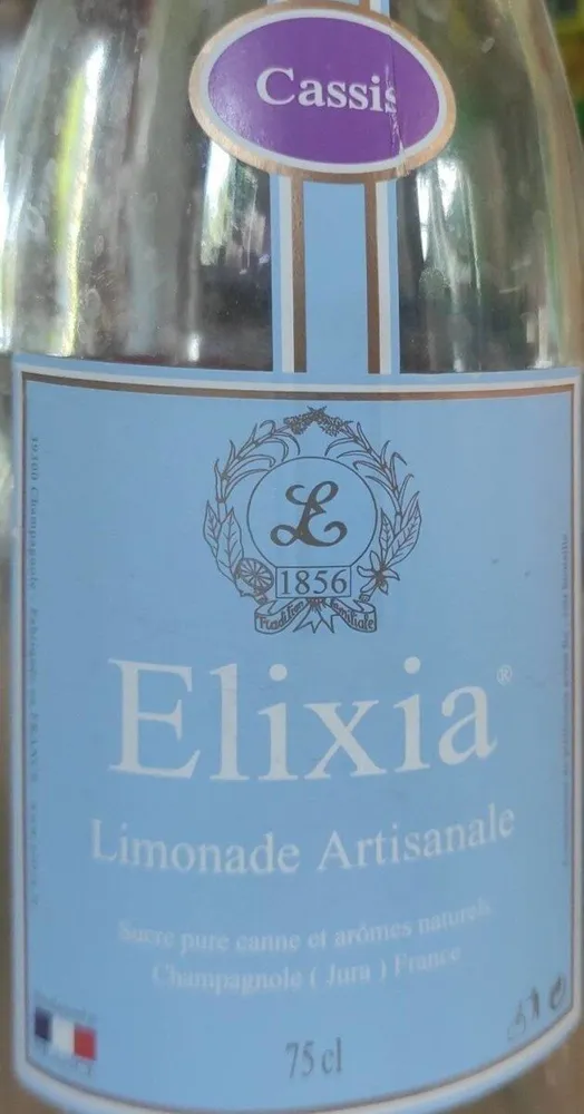 Limonade artisanale Cassis