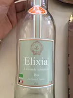 Elixia Limonade Artisanale Bio au sirop d'Agave
