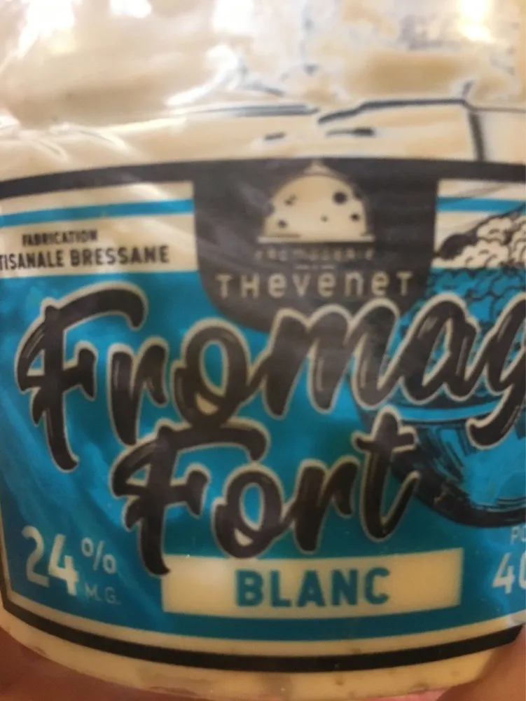 Fromage fort blanc