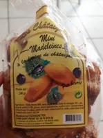 Mini madeleines à la farine de châtaigne