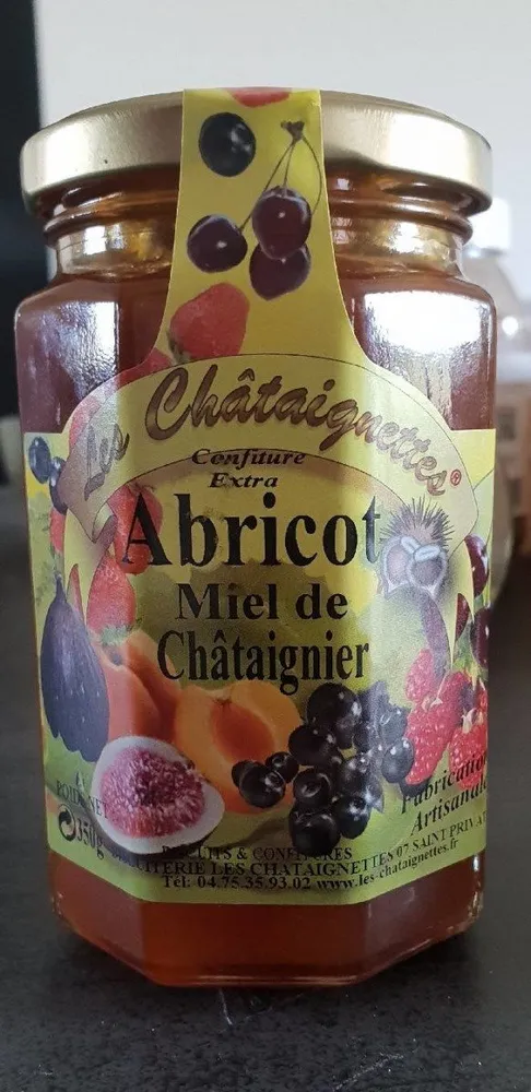 Confiture Abricot Miel de Châtaigner