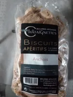 Biscuits apéritifs à l'anchois