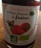 Confiture artisanale de fraises BIO