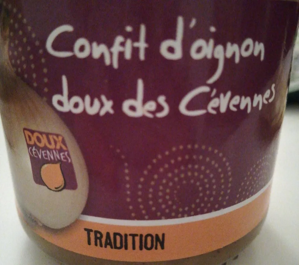 Confit d'oignon doux des Cévennes