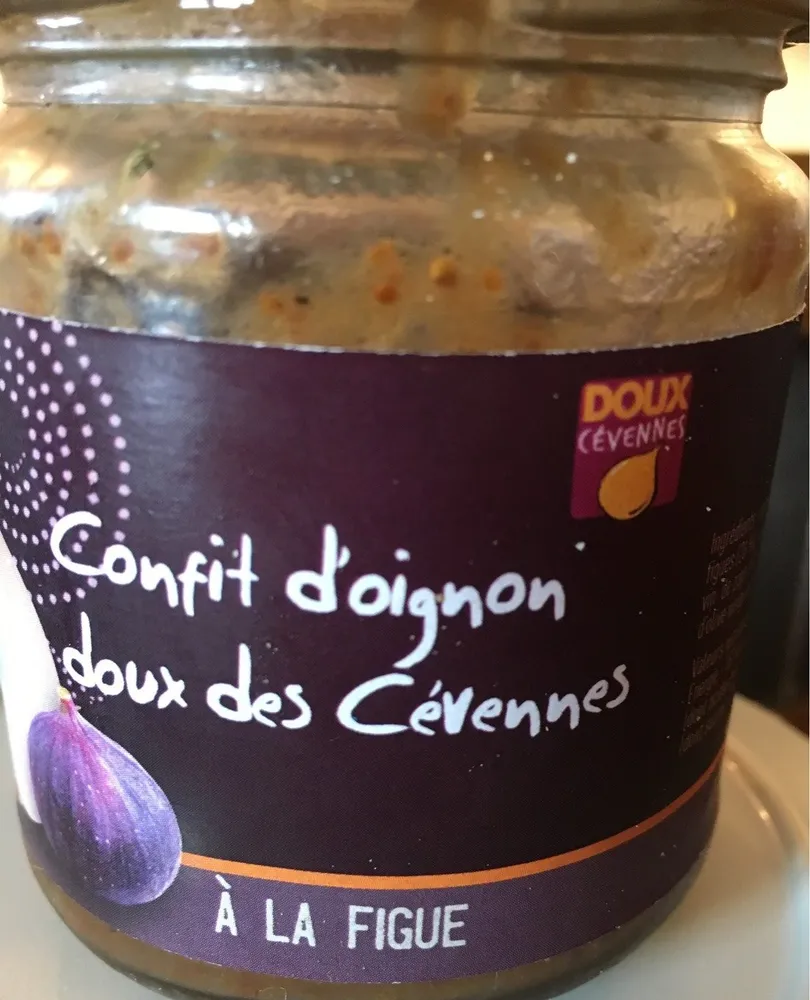 Confit d’oignon doux des Cevennes à la figue