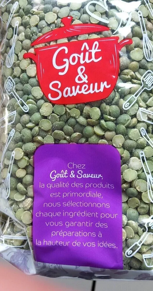 Pois cassés verts