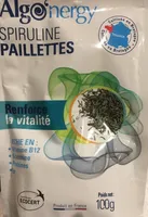 Spiruline Française En Paillettes - 100 G - Algo'nergy