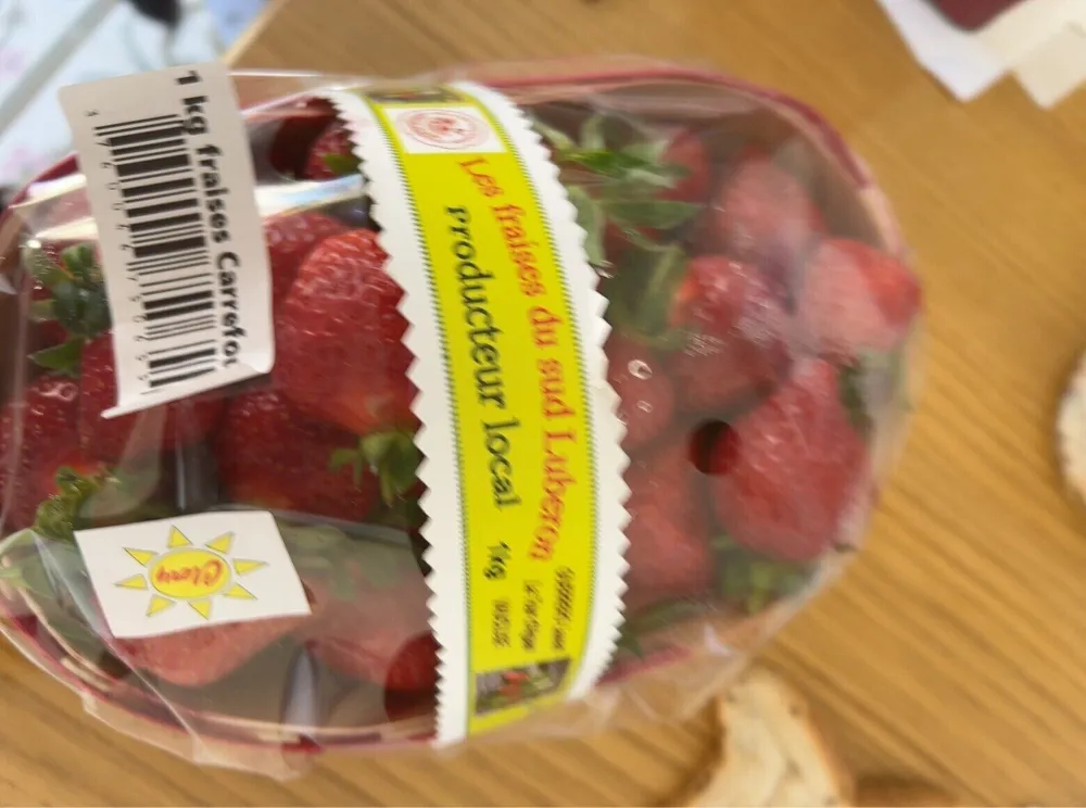 Les fraises du Luberon