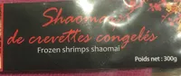 Shaomai de crevettes congelés