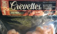 Crevette Blanche Decortiquées Congelés - 320g