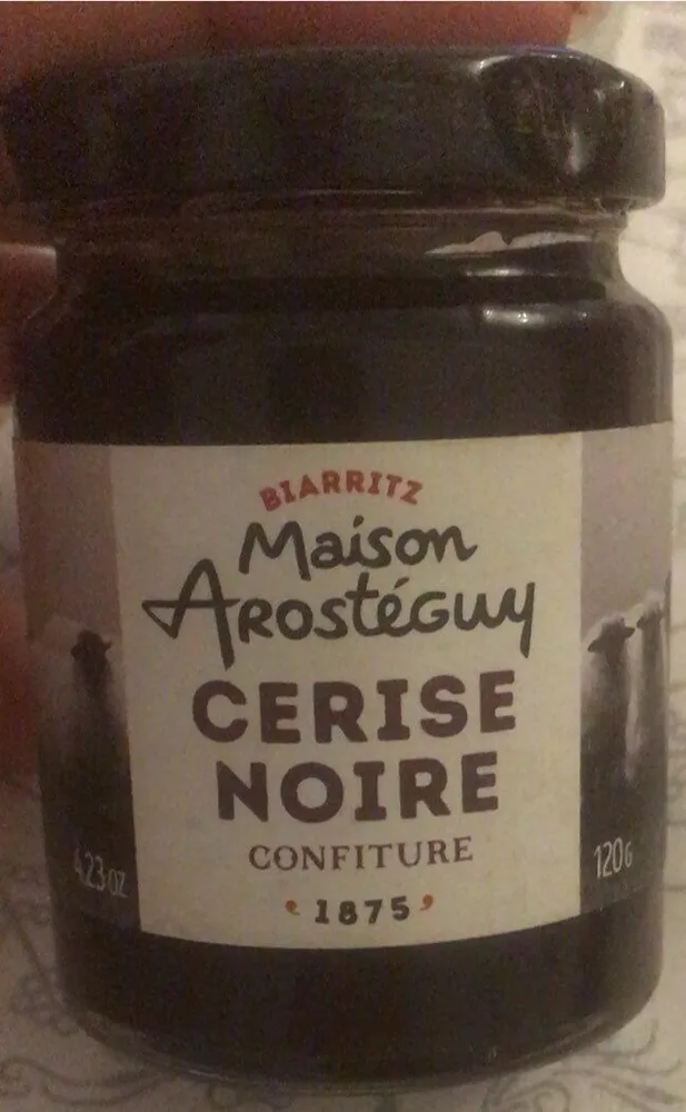 Confiture de cerise noire