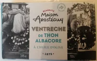 Ventrèche de Thon Albacore à l'huile d'olive