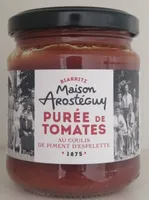 Purée de tomates au piment d'Espelette