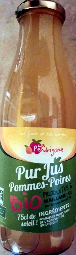 Pur Jus Pommes-Poires Bio