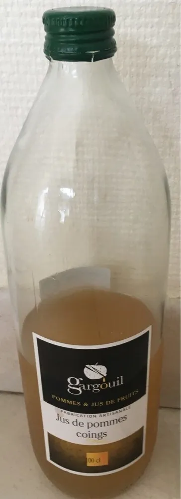 Jus de pommes coings