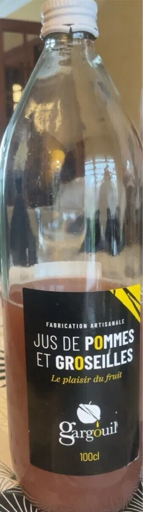 Jus de pommes et groseilles