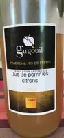 Jus de pommes citrons