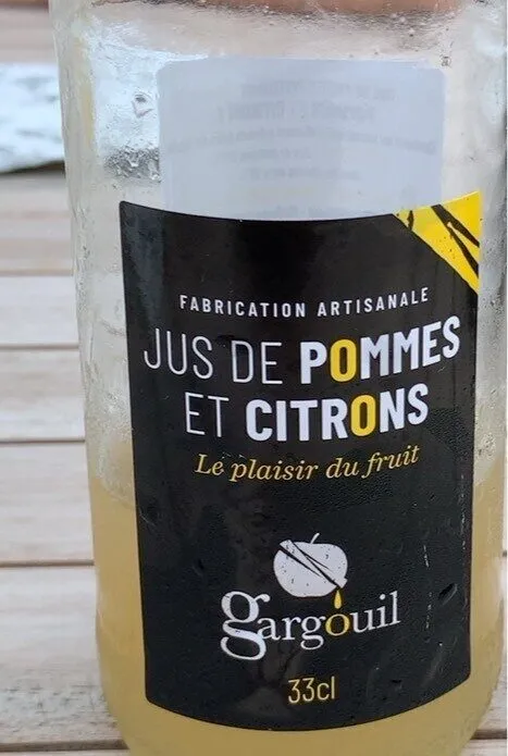 jus de pommes et citrons