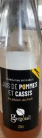 Jus de pommes et cassis