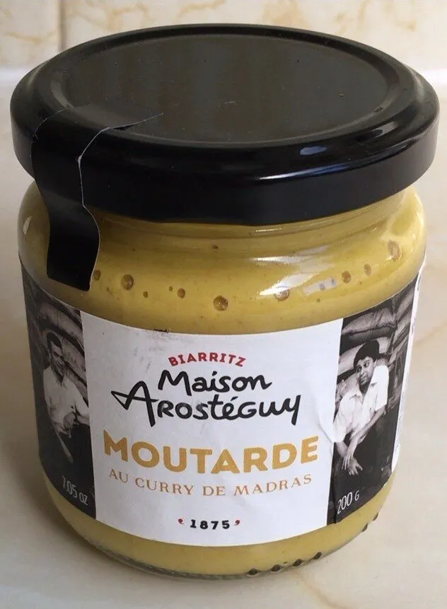 Moutarde au Curry de Madras