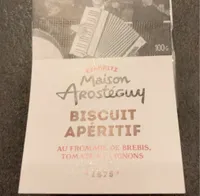 Biscuit apéritif basque