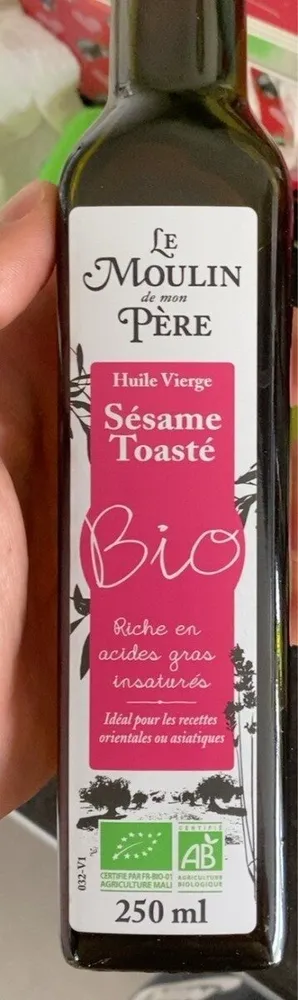 Huile de sesame toasté