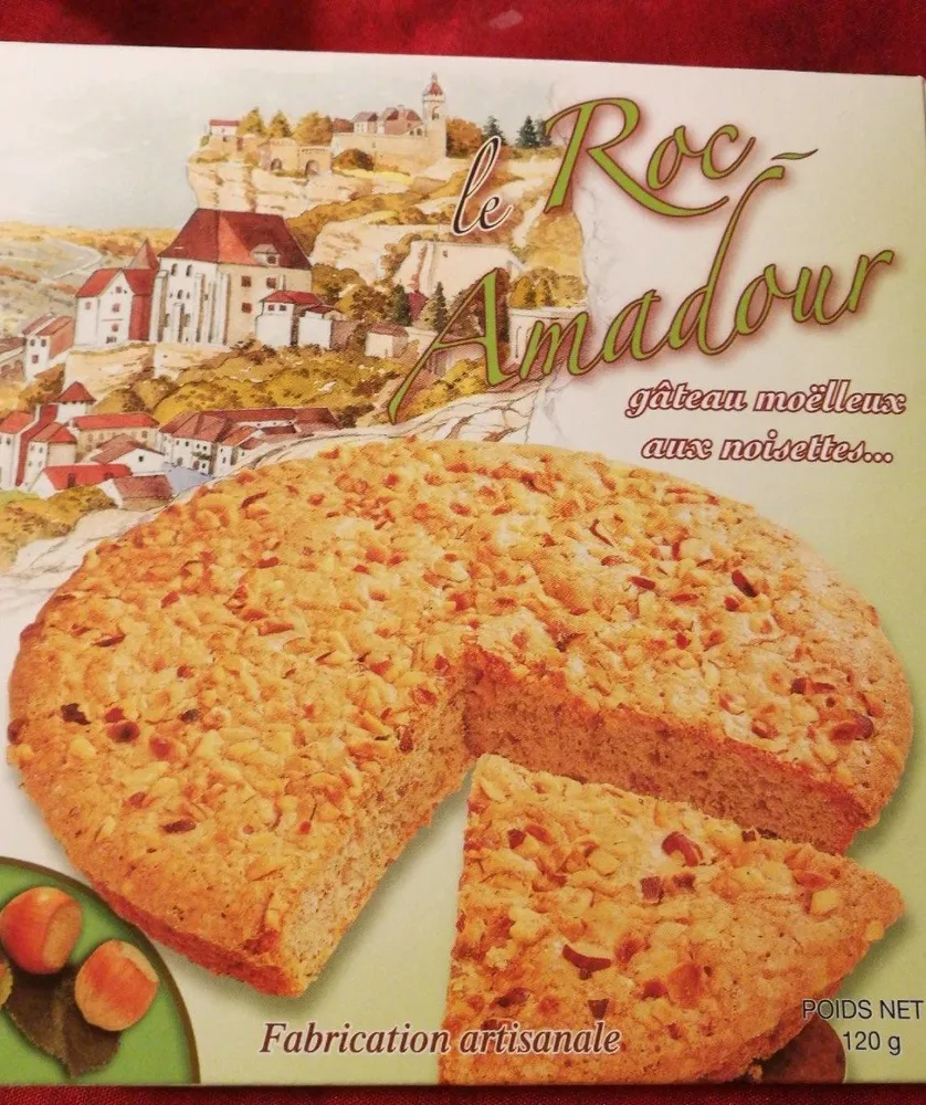 Le roc amadour gâteau aux noisettes