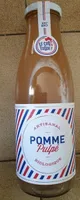 Jus de pomme pulpé