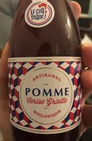 Jus pomme cerise griotte
