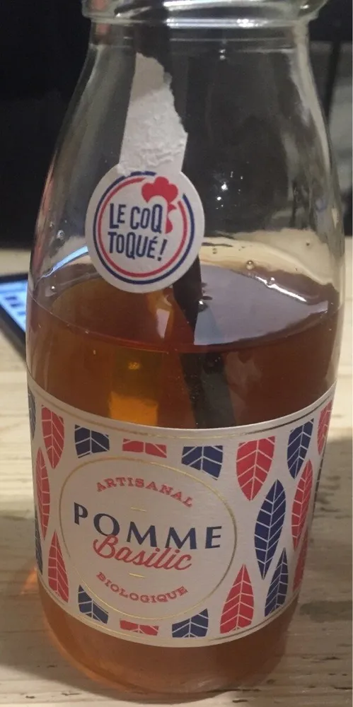 Jus pomme basilic