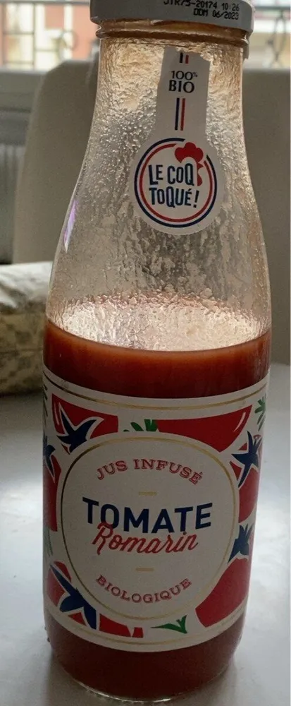 Jus infusé Tomate romarin