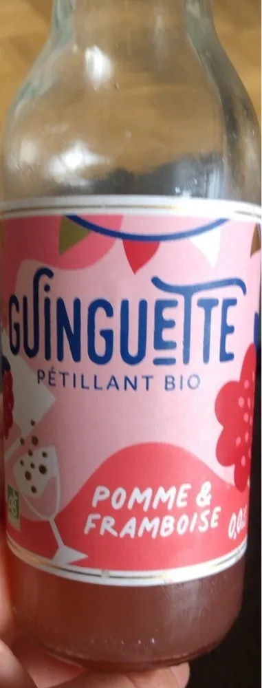 Guiguette petillant pomme & framboise