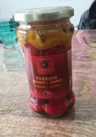Poivrons rouge et jaune