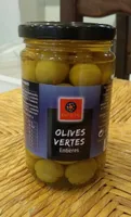 Olives vertes entières