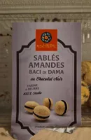 Sablés amandes au Chocolat Noir