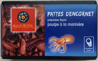 Pattes d'Encornet préparées façon poulpe à la marinière