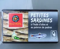 Petites sardines à l'huile d'olive et au poivron de padron