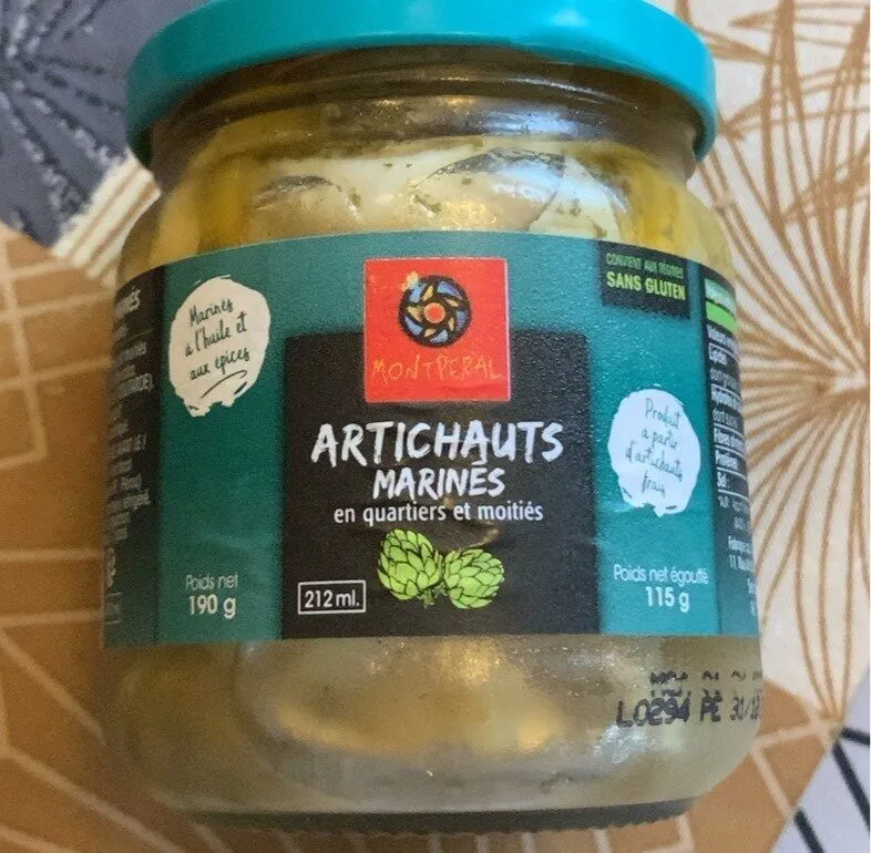Artichauts marinés