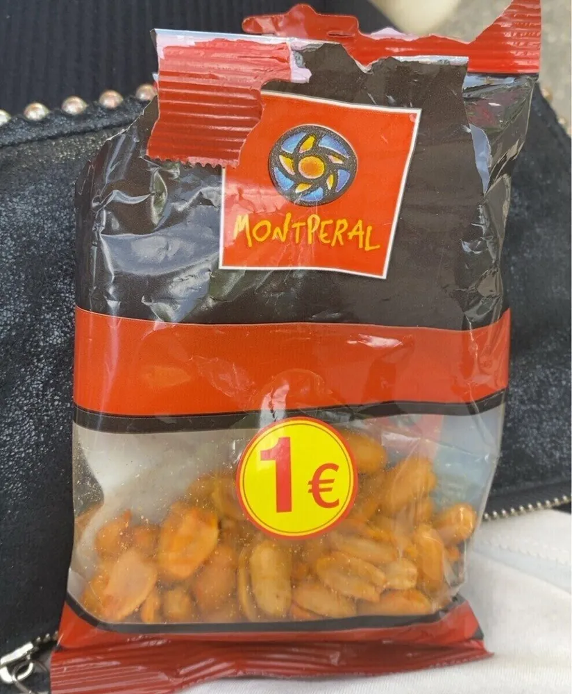Cacahuètes frites piquante
